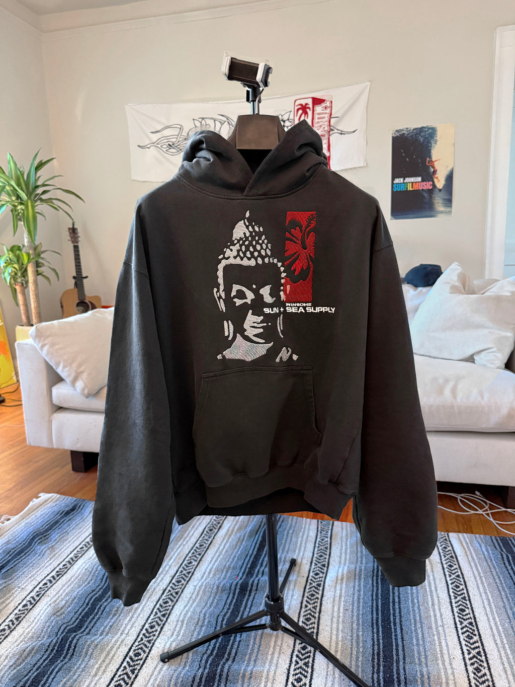 Threaded Light Hoodie