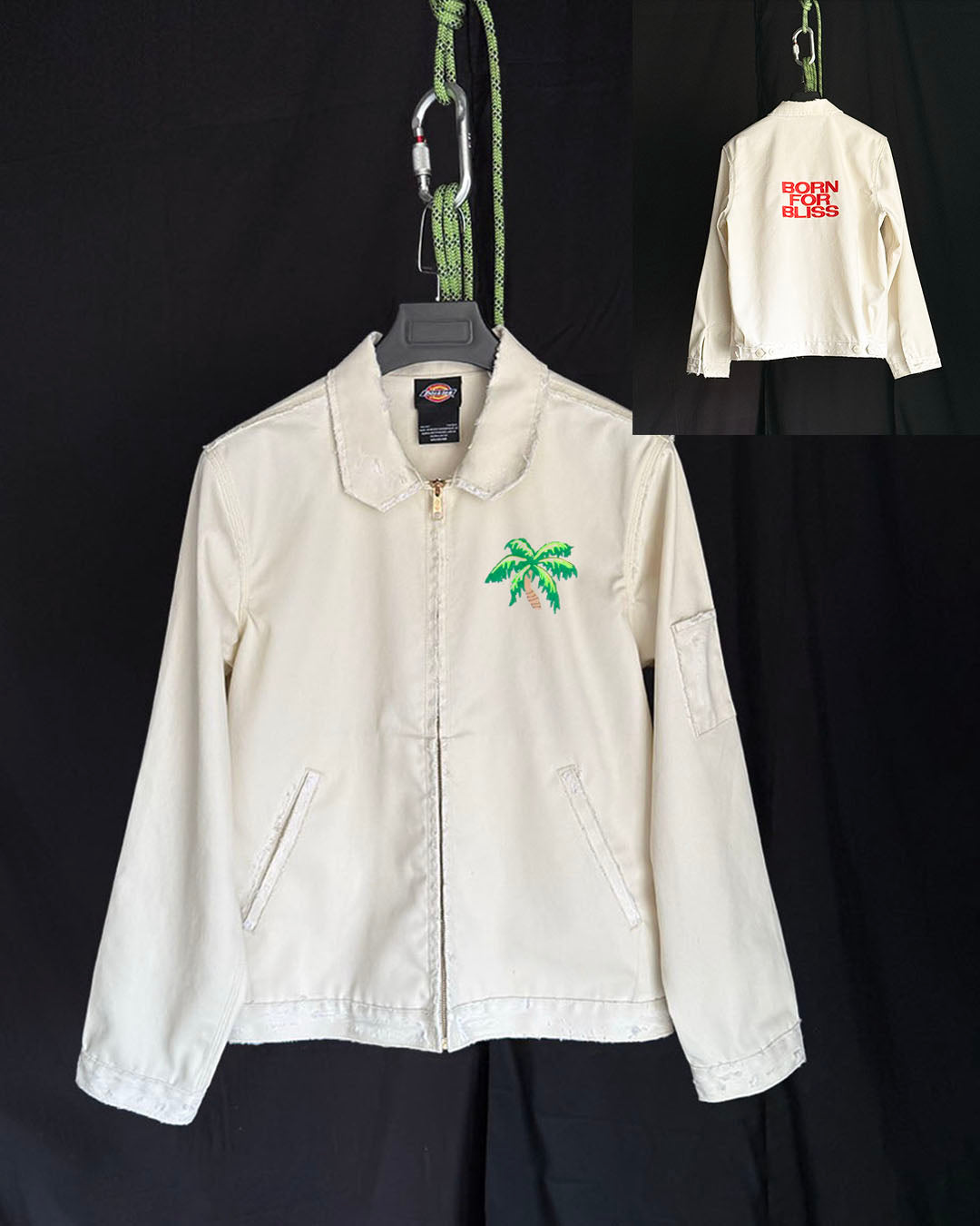 Embroidered Carpenter Jacket