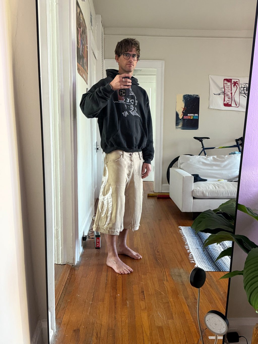 Threaded Light Hoodie